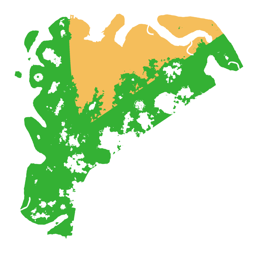 Biome Rust Map: Procedural Map, Size: 4500, Seed: 1632418898