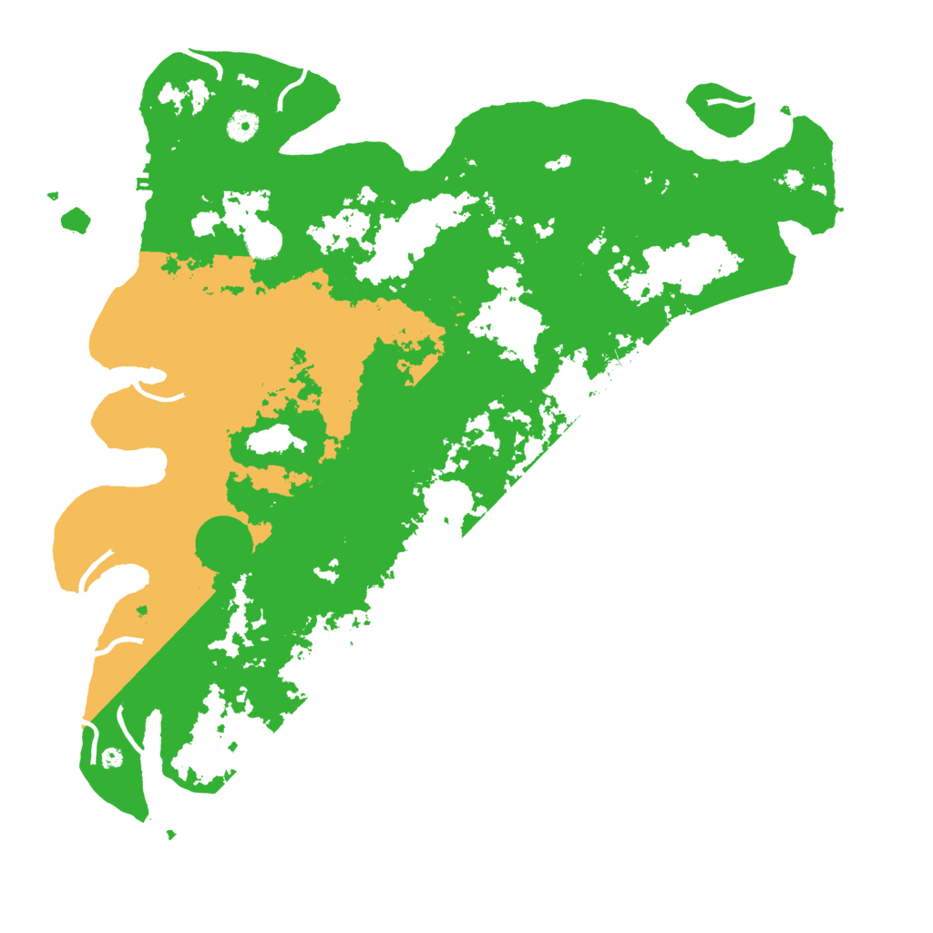 Biome Rust Map: Procedural Map, Size: 4500, Seed: 7775