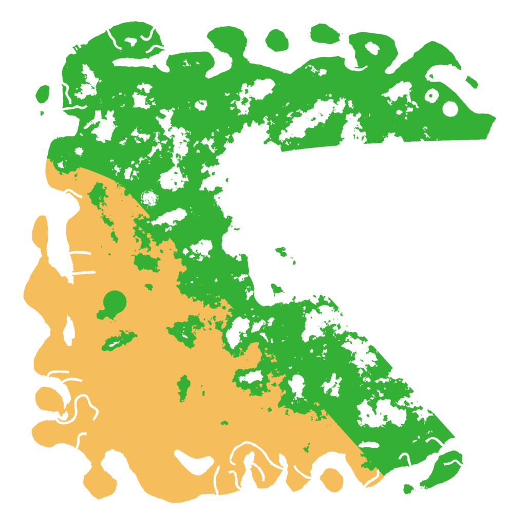 Biome Rust Map: Procedural Map, Size: 6000, Seed: 1475003459