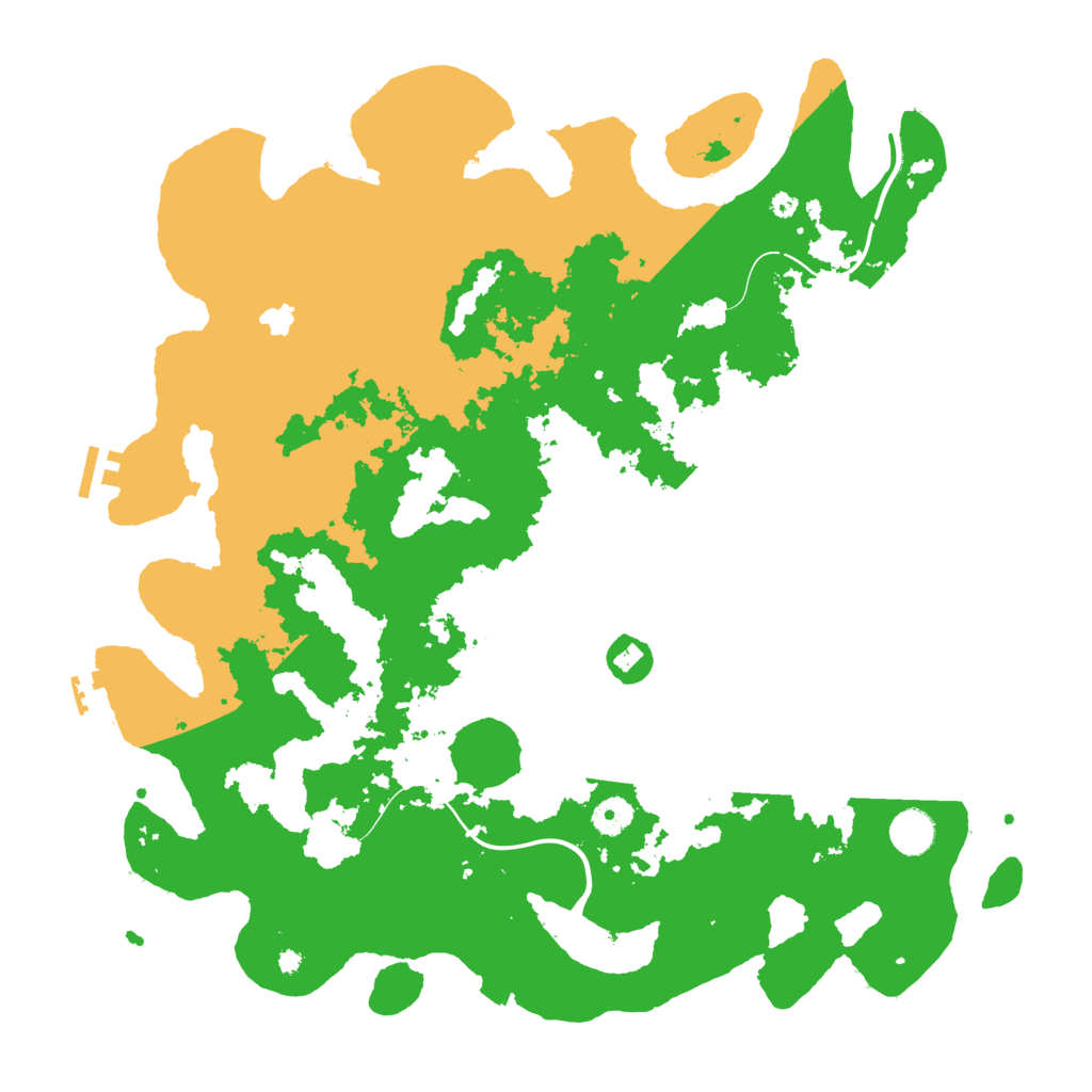 Biome Rust Map: Procedural Map, Size: 4250, Seed: 753300