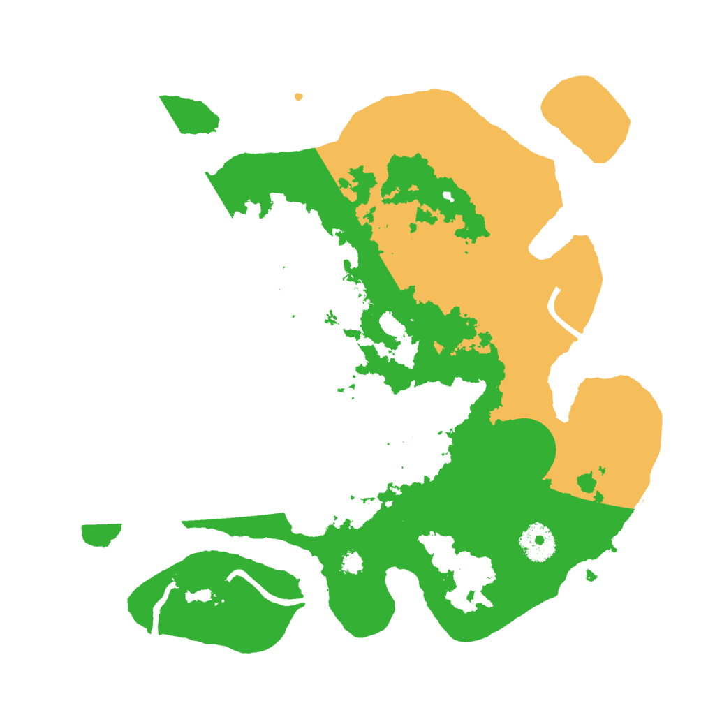 Biome Rust Map: Procedural Map, Size: 3000, Seed: 554