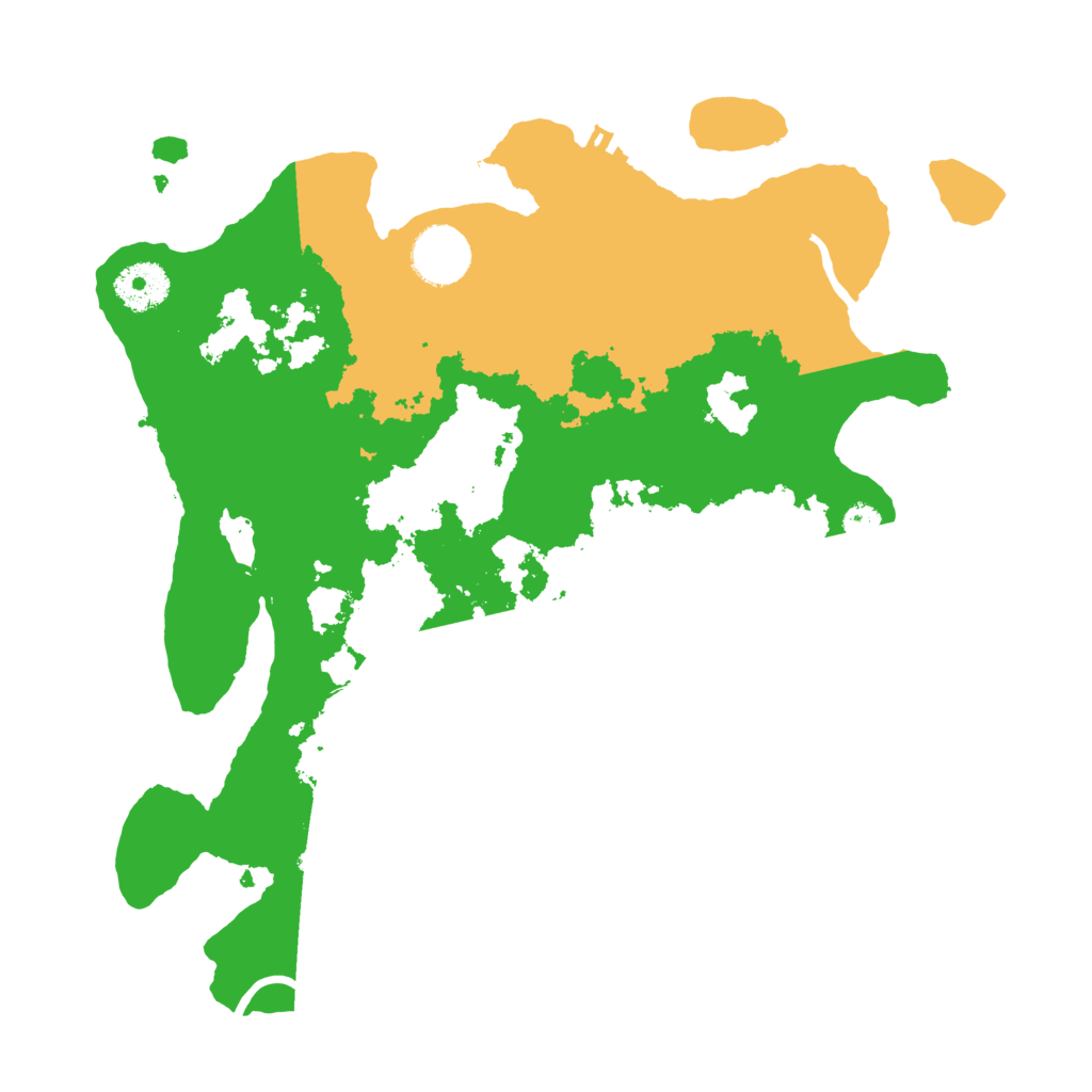 Biome Rust Map: Procedural Map, Size: 3250, Seed: 797104