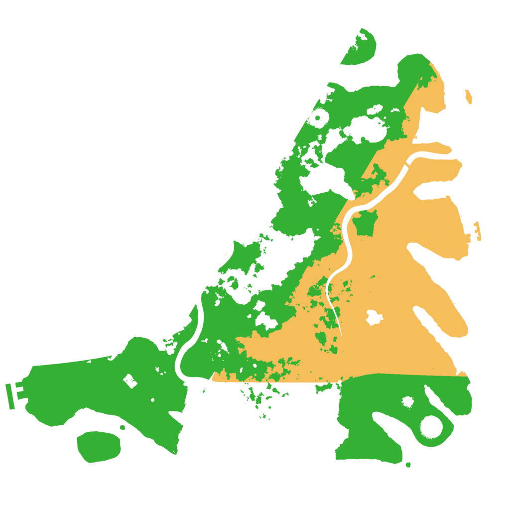 Biome Rust Map: Procedural Map, Size: 4000, Seed: 300102130