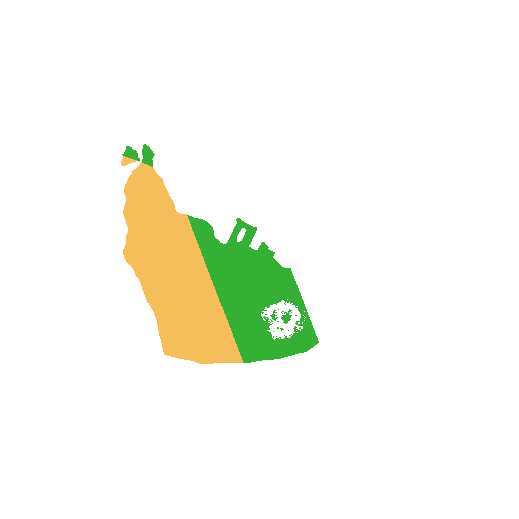 Biome Rust Map: Procedural Map, Size: 1400, Seed: 12435