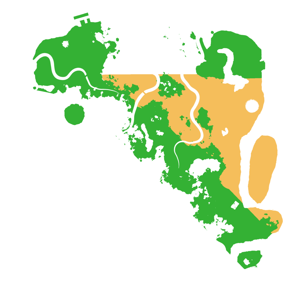 Biome Rust Map: Procedural Map, Size: 4000, Seed: 115426344