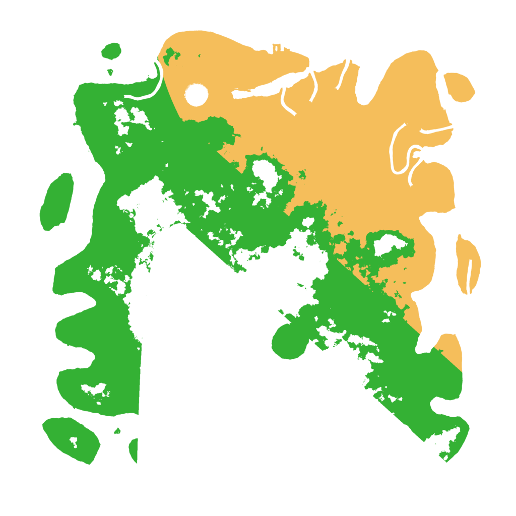 Biome Rust Map: Procedural Map, Size: 4000, Seed: 6695