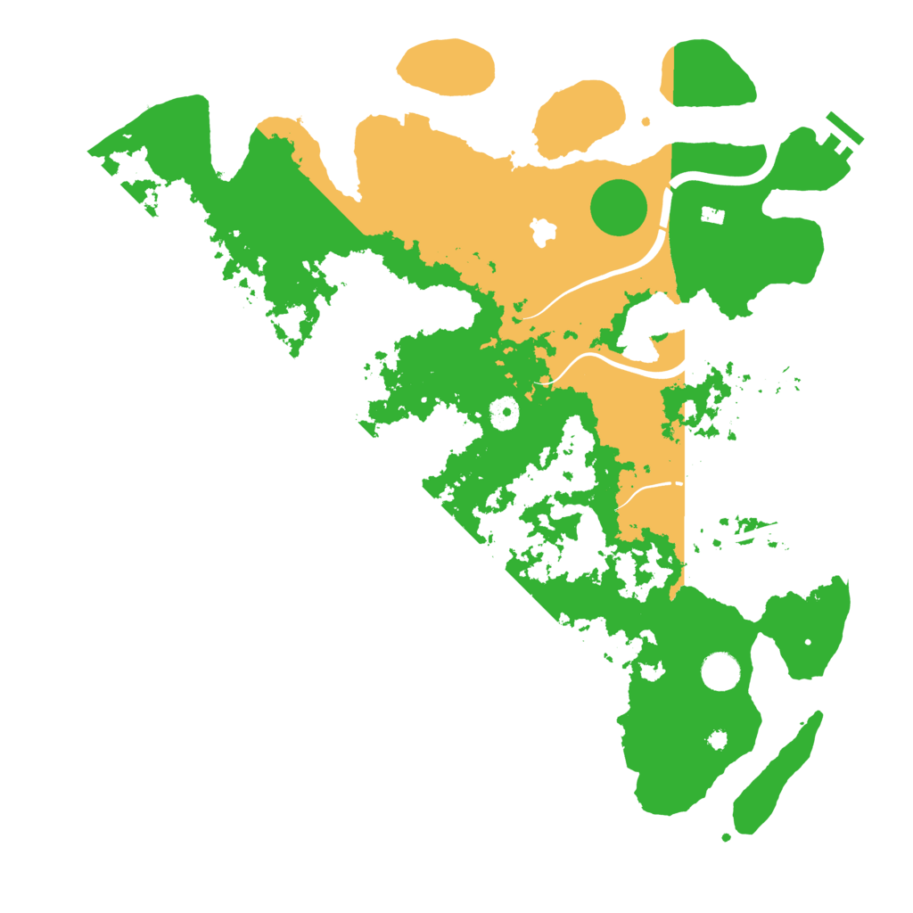Biome Rust Map: Procedural Map, Size: 4250, Seed: 1159981