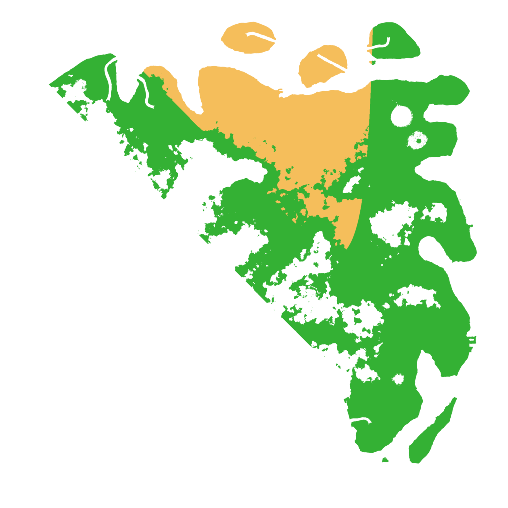 Biome Rust Map: Procedural Map, Size: 4250, Seed: 1159981