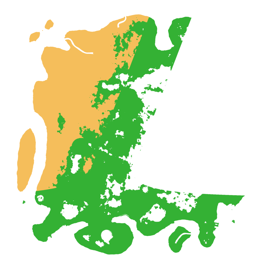 Biome Rust Map: Procedural Map, Size: 4250, Seed: 5136327
