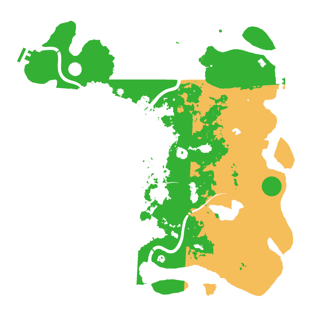 Biome Rust Map: Procedural Map, Size: 4250, Seed: 6326811