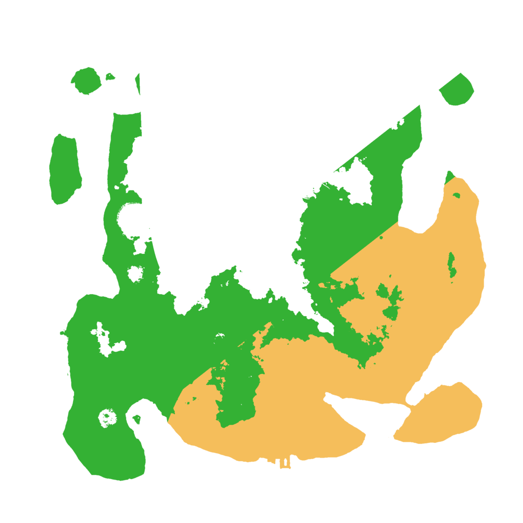 Biome Rust Map: Procedural Map, Size: 3000, Seed: 50415