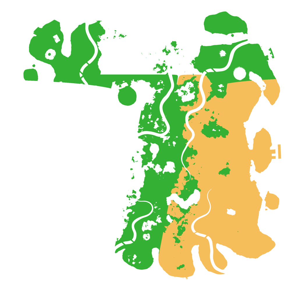 Biome Rust Map: Procedural Map, Size: 4250, Seed: 2714020