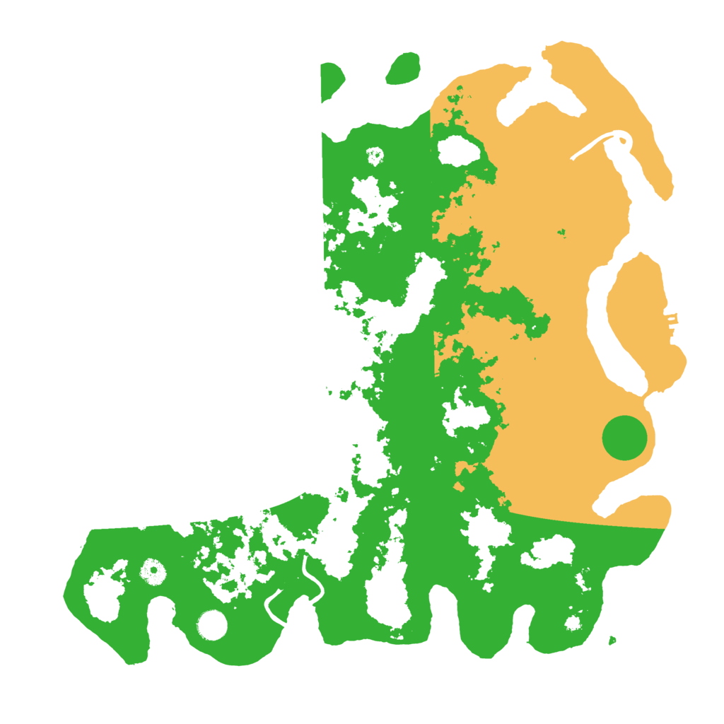 Biome Rust Map: Procedural Map, Size: 4250, Seed: 4158531