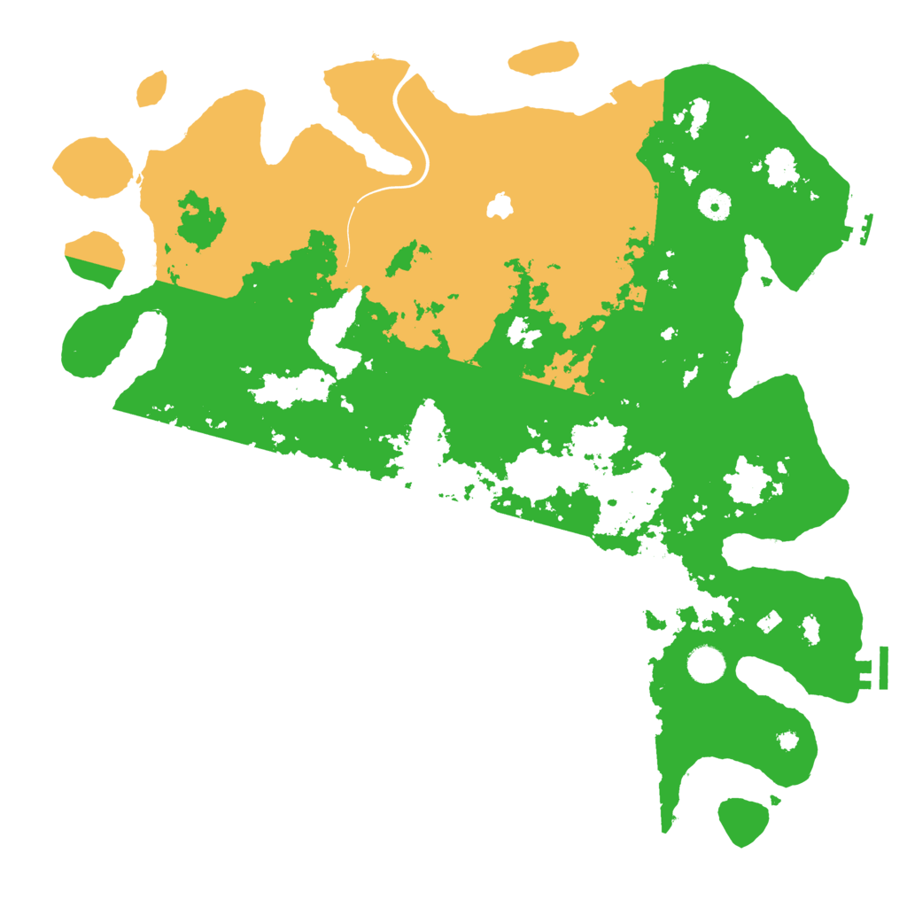 Biome Rust Map: Procedural Map, Size: 4250, Seed: 4939010