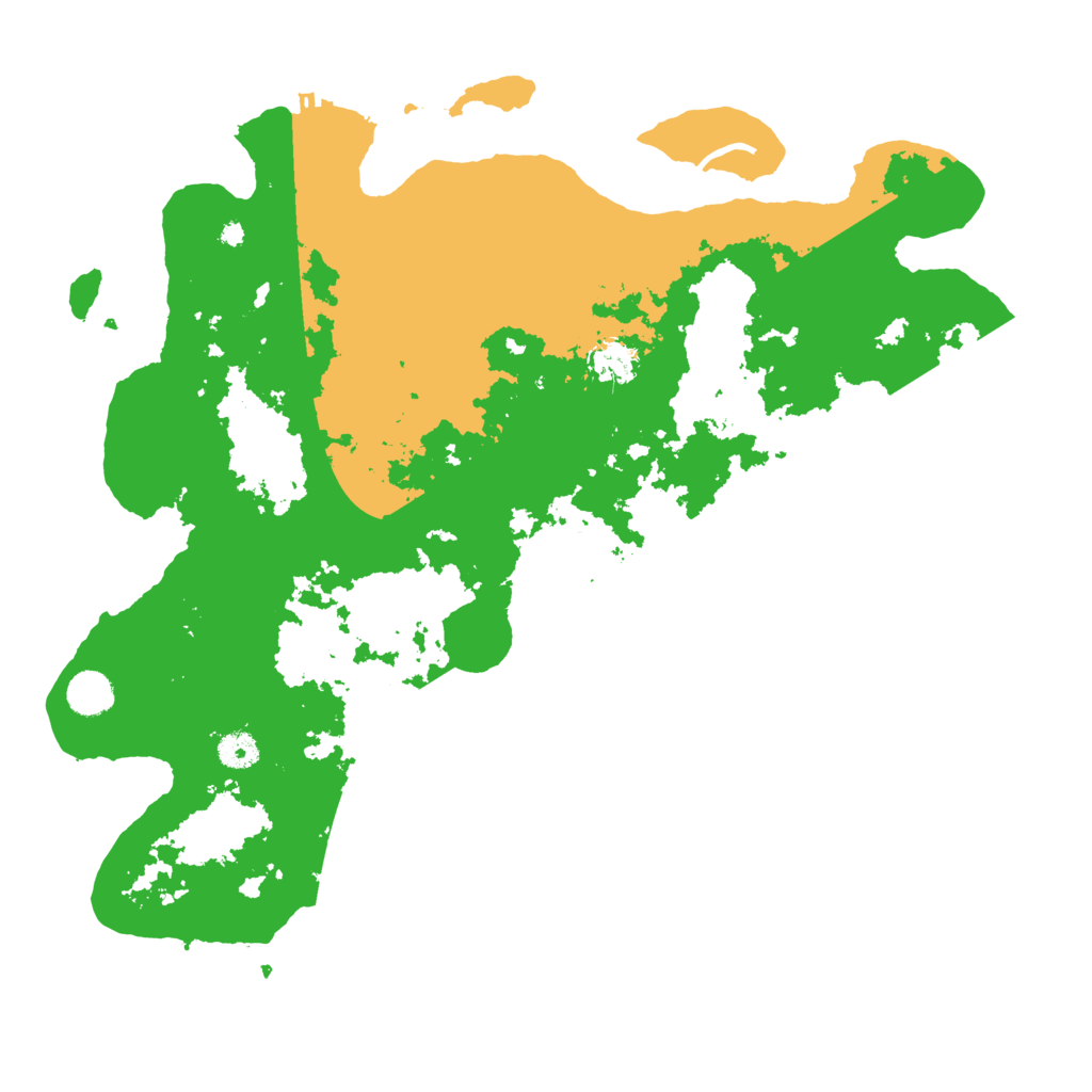 Biome Rust Map: Procedural Map, Size: 4250, Seed: 1042540