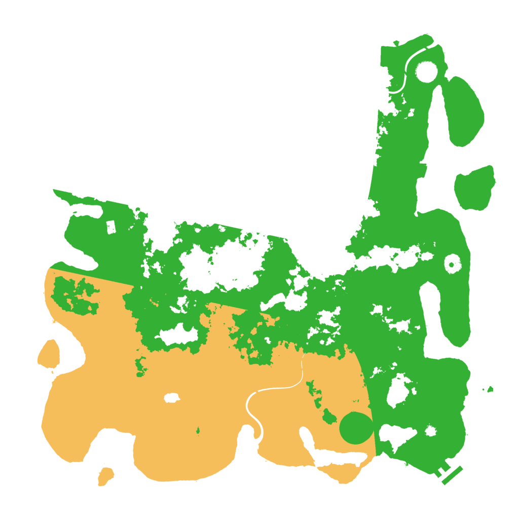 Biome Rust Map: Procedural Map, Size: 4250, Seed: 4700172