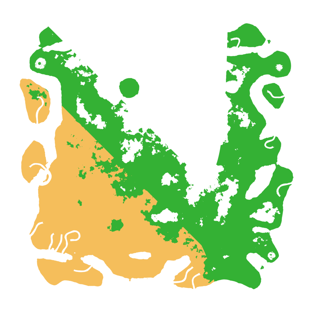 Biome Rust Map: Procedural Map, Size: 4250, Seed: 5539073