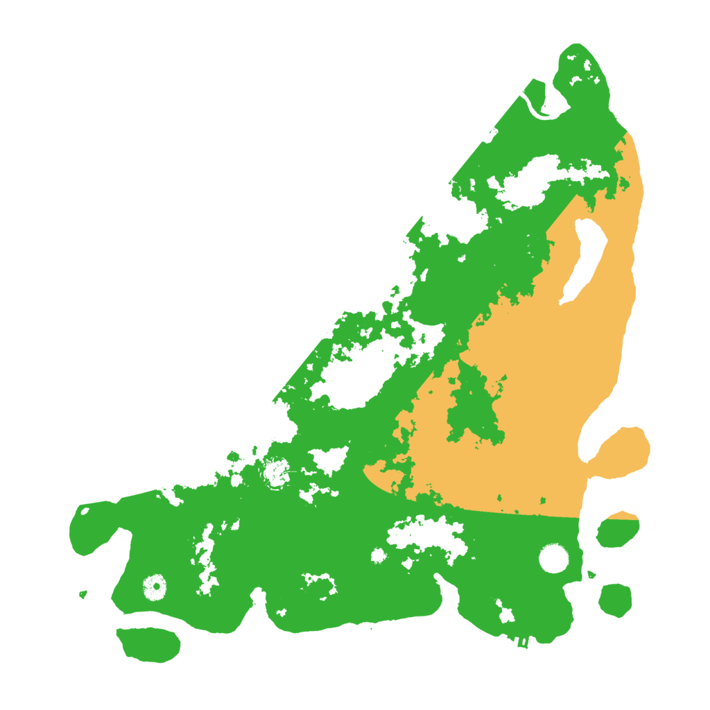 Biome Rust Map: Procedural Map, Size: 4250, Seed: 3778598