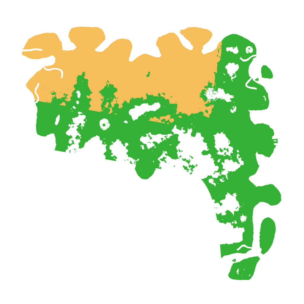 Biome Rust Map: Procedural Map, Size: 4250, Seed: 3235727