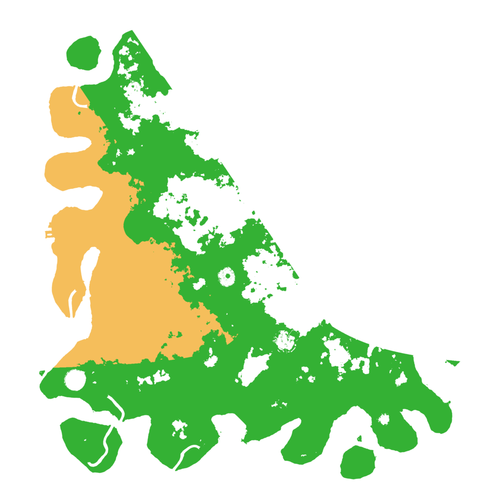 Biome Rust Map: Procedural Map, Size: 4250, Seed: 1035602