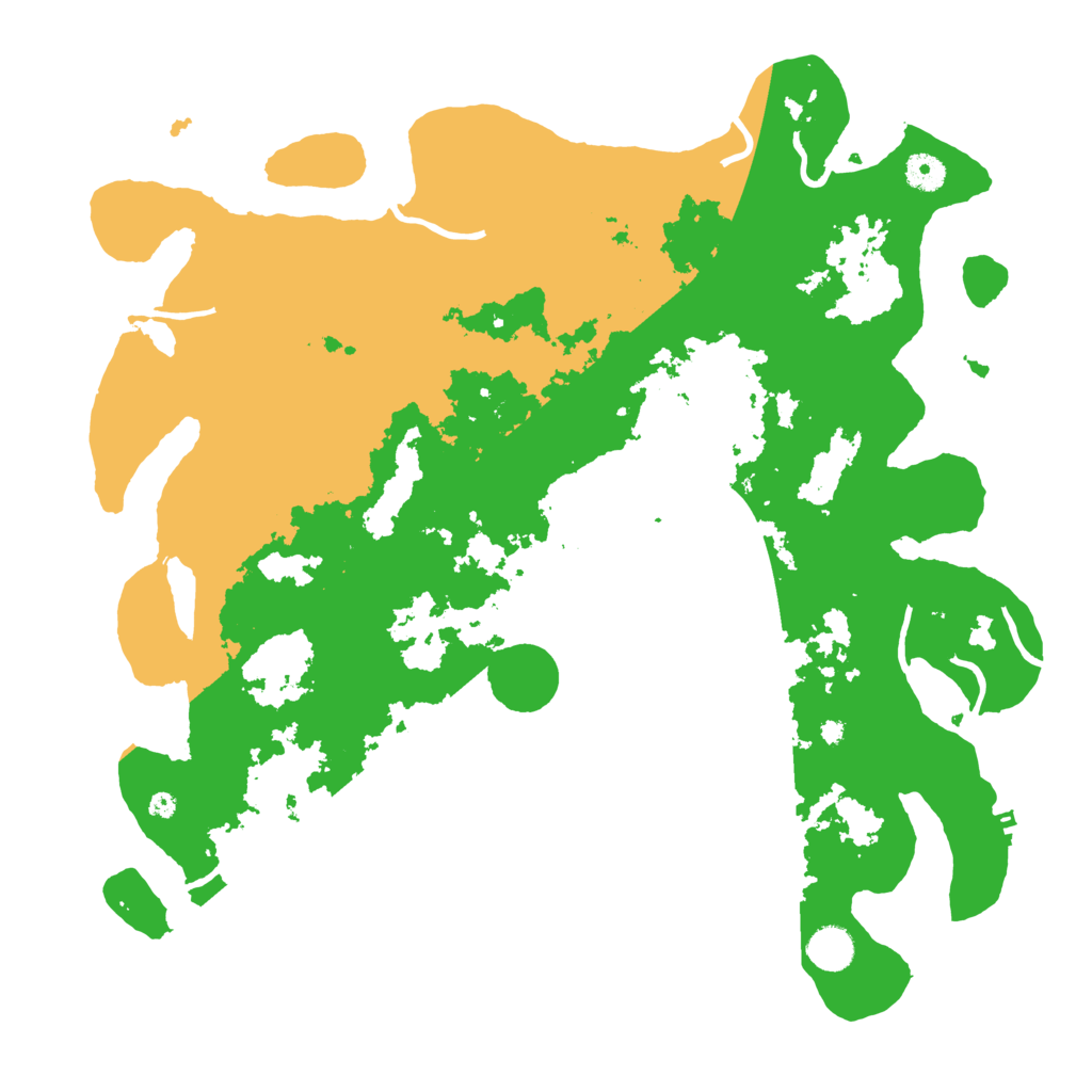 Biome Rust Map: Procedural Map, Size: 4250, Seed: 2055227