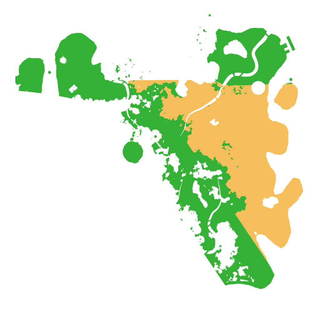 Biome Rust Map: Procedural Map, Size: 4250, Seed: 2434624
