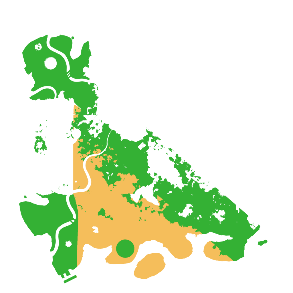 Biome Rust Map: Procedural Map, Size: 4250, Seed: 376274