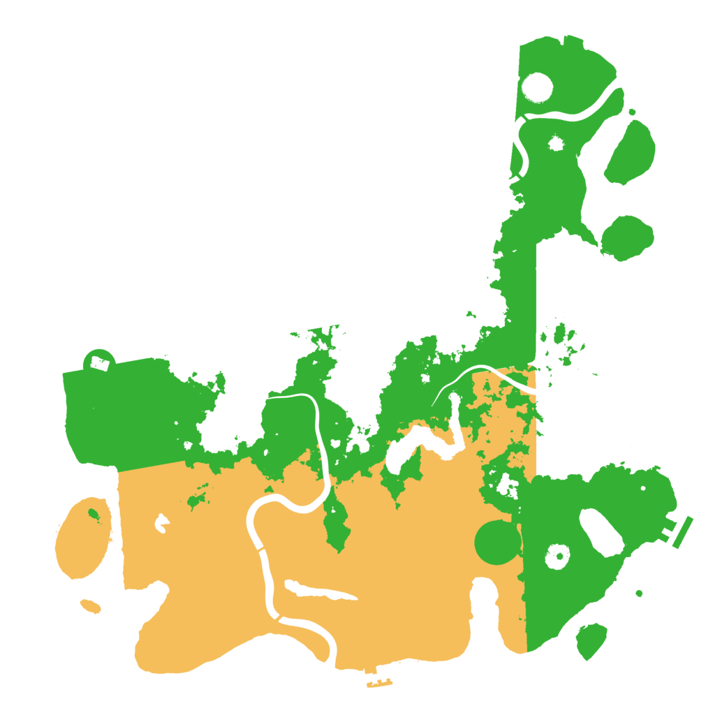 Biome Rust Map: Procedural Map, Size: 4250, Seed: 4012116