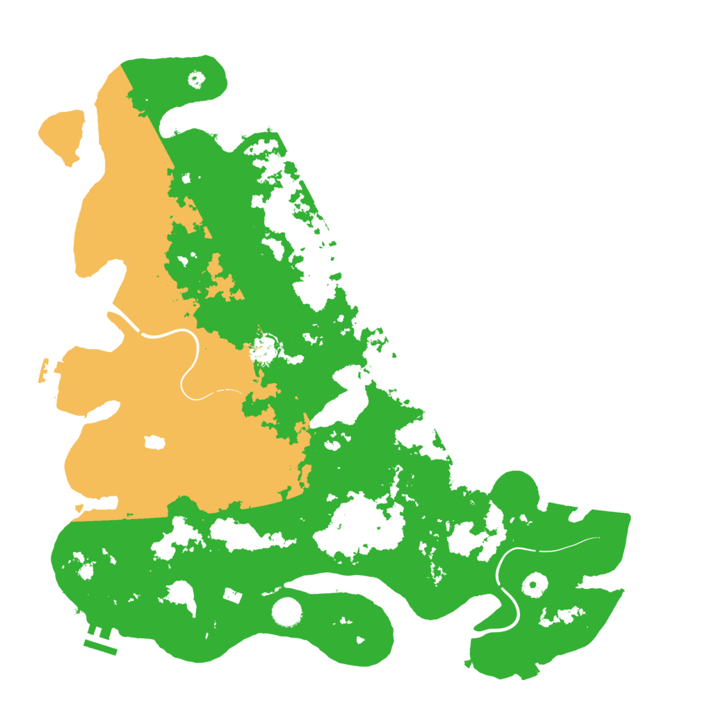 Biome Rust Map: Procedural Map, Size: 4250, Seed: 3239978