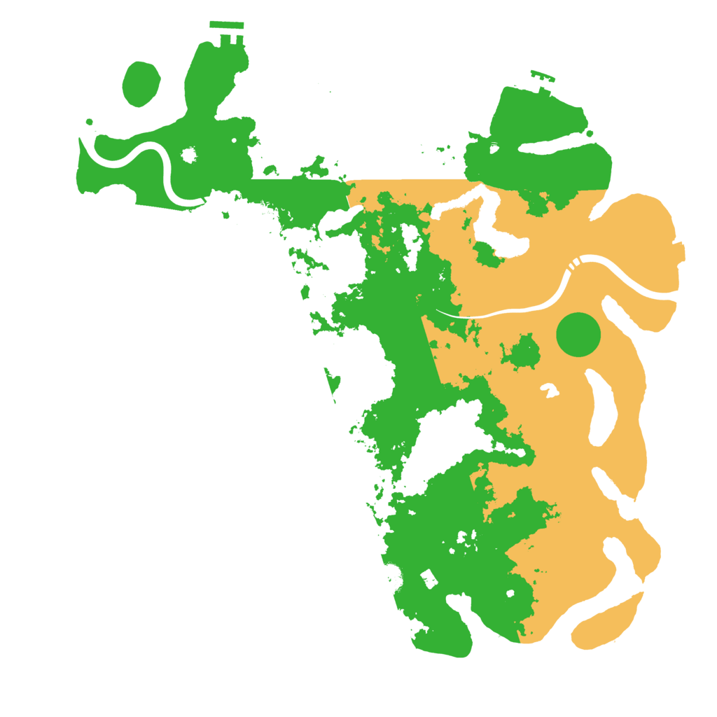 Biome Rust Map: Procedural Map, Size: 4250, Seed: 3352975