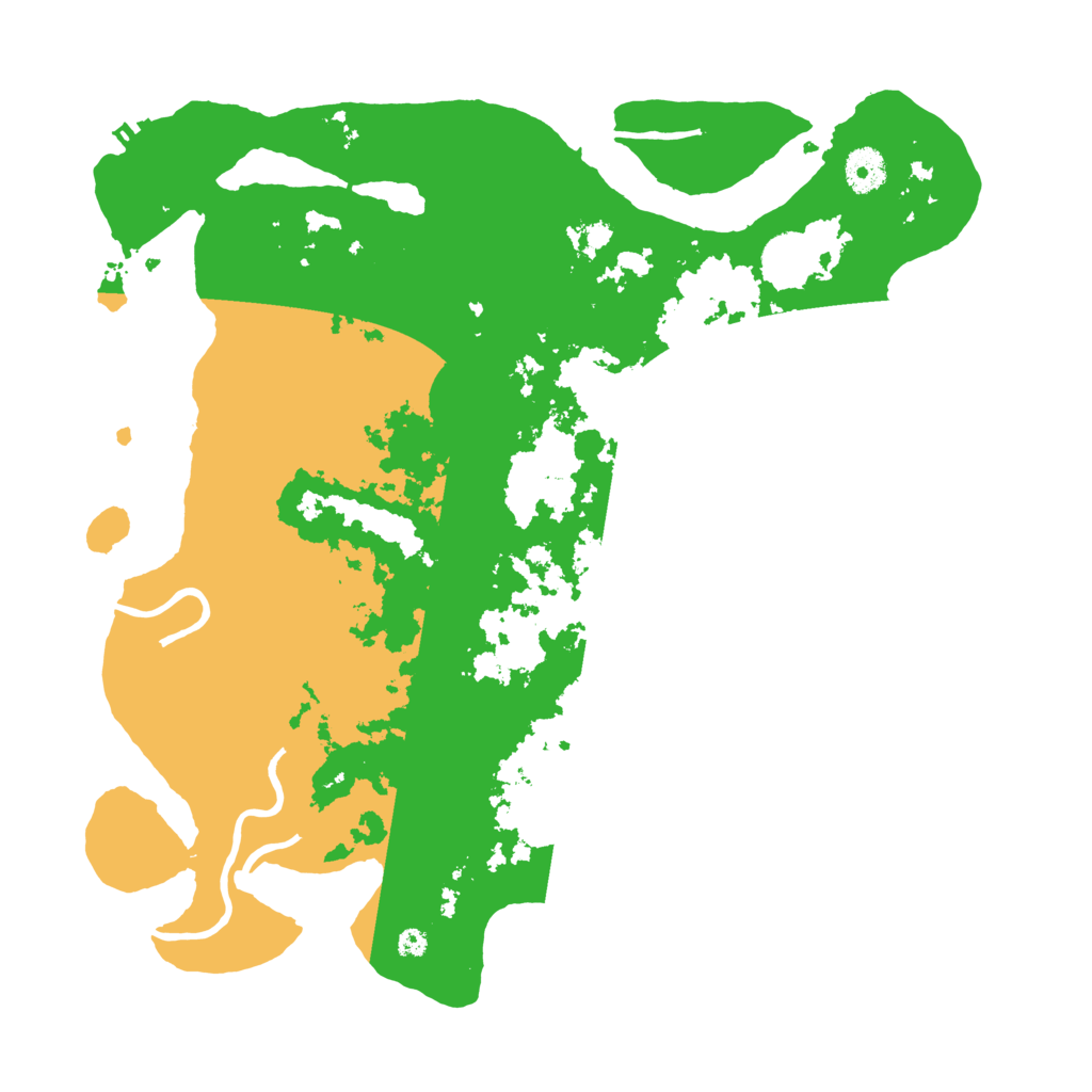 Biome Rust Map: Procedural Map, Size: 3800, Seed: 205394