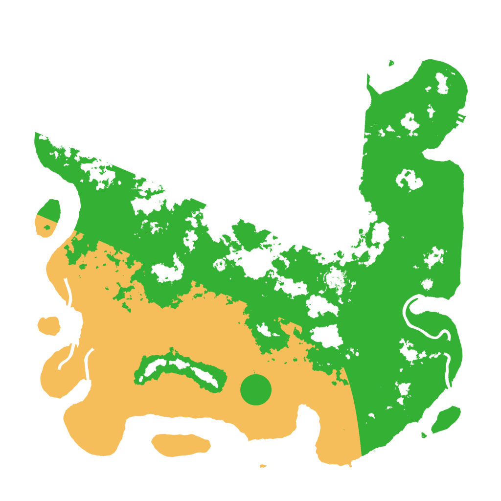 Biome Rust Map: Procedural Map, Size: 4250, Seed: 5039568