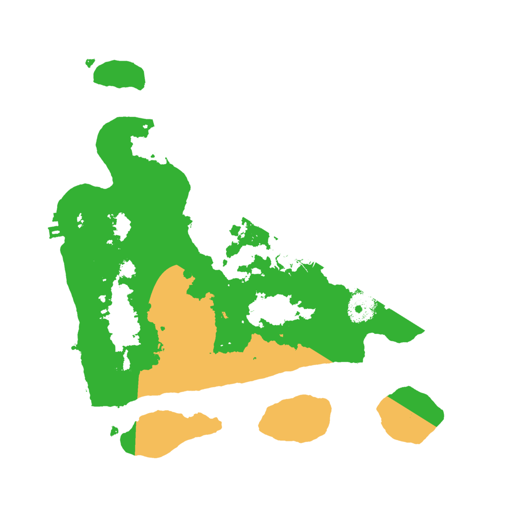 Biome Rust Map: Procedural Map, Size: 2700, Seed: 648333