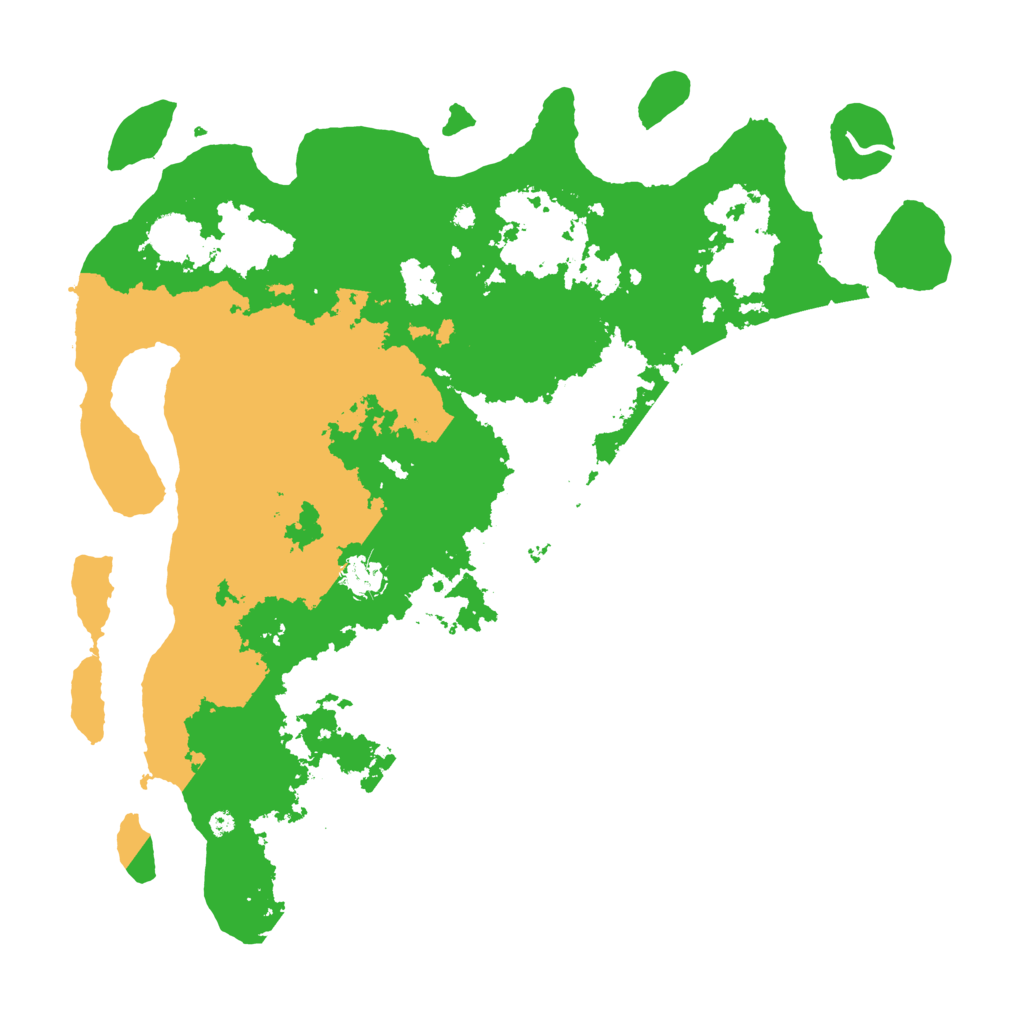 Biome Rust Map: Procedural Map, Size: 4250, Seed: 694535