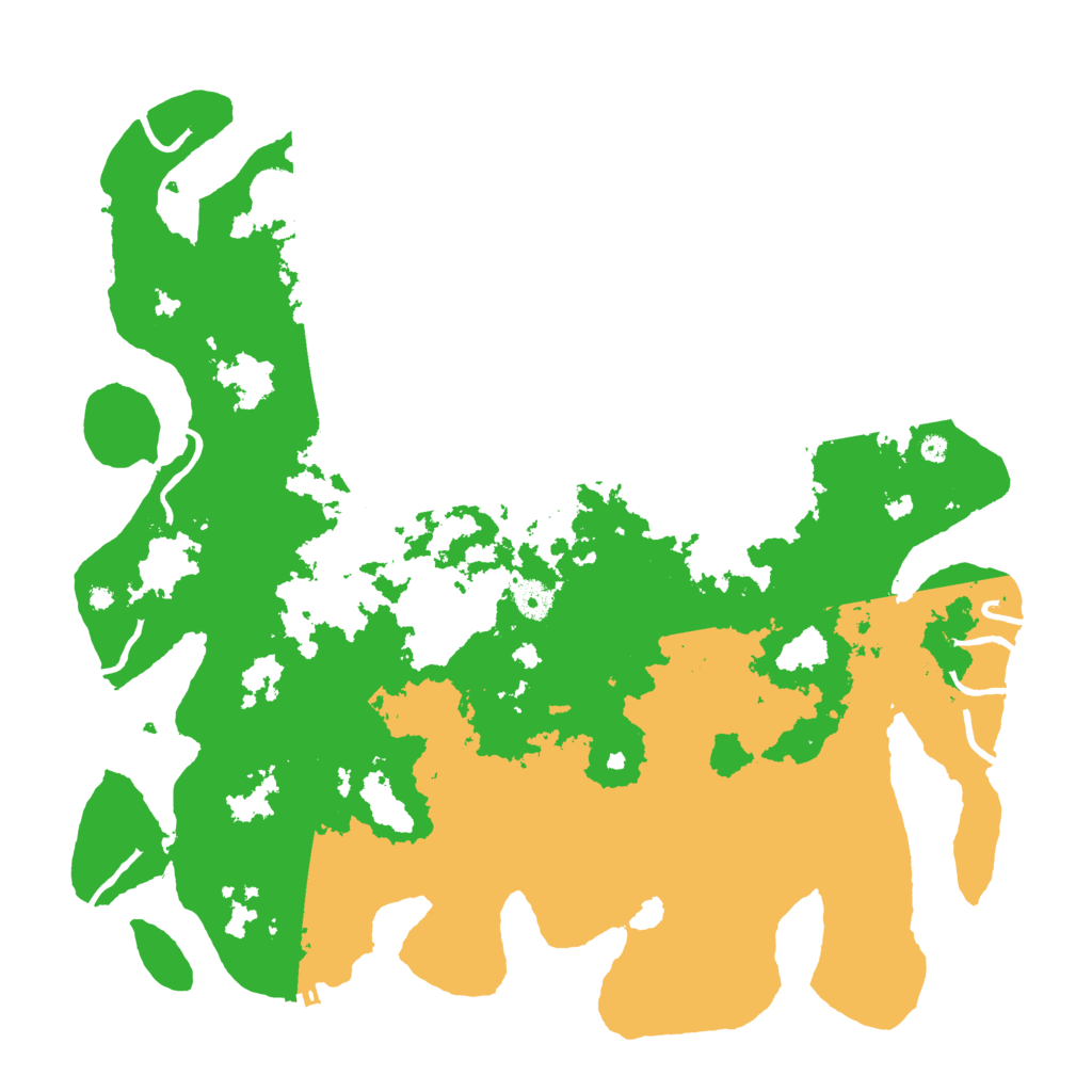 Biome Rust Map: Procedural Map, Size: 4250, Seed: 509651