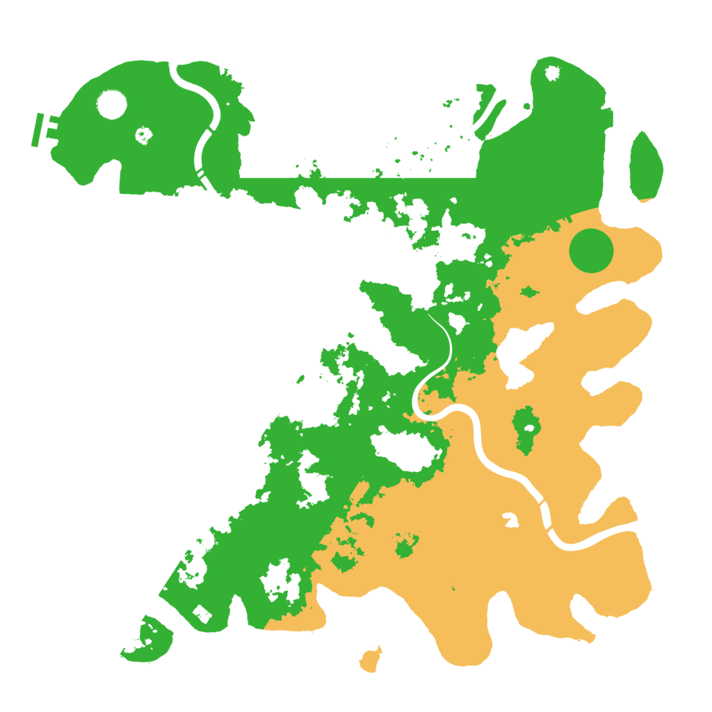 Biome Rust Map: Procedural Map, Size: 4250, Seed: 960675