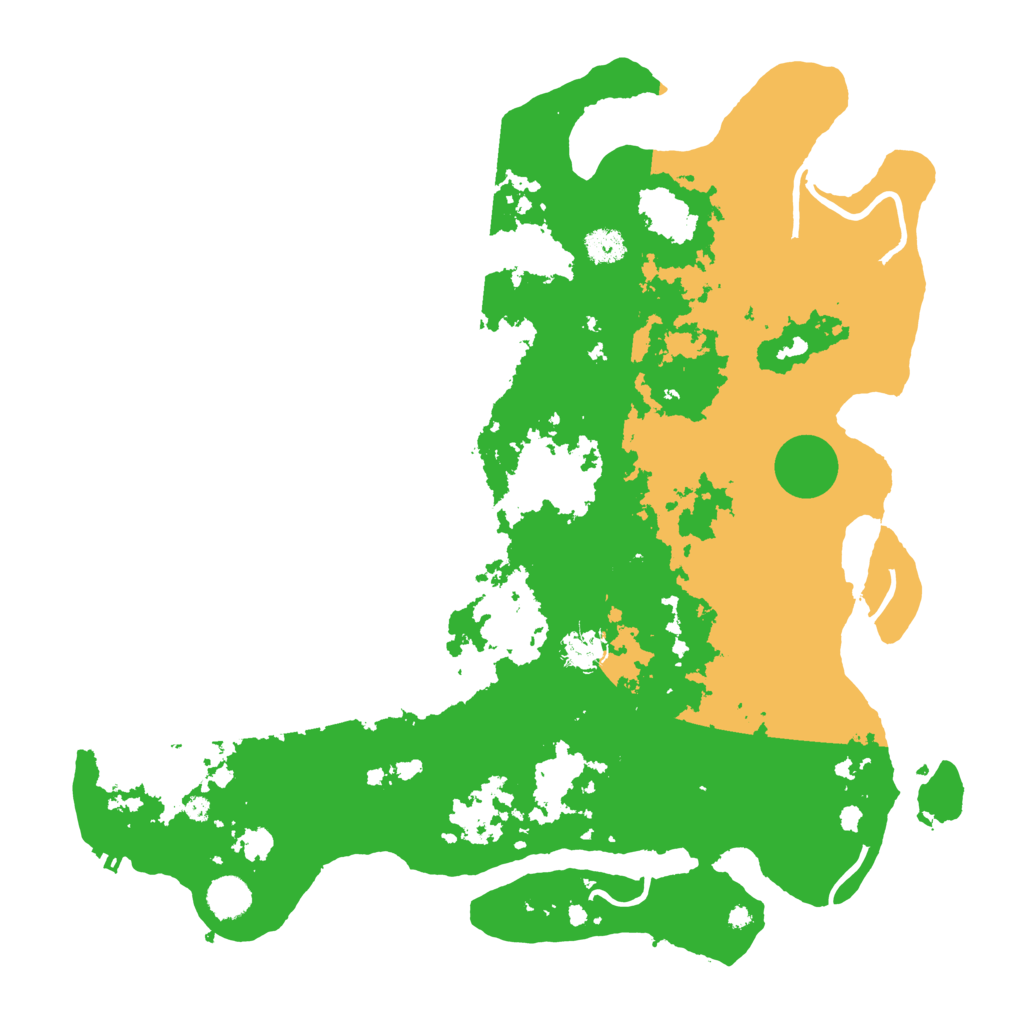 Biome Rust Map: Procedural Map, Size: 4250, Seed: 3136553