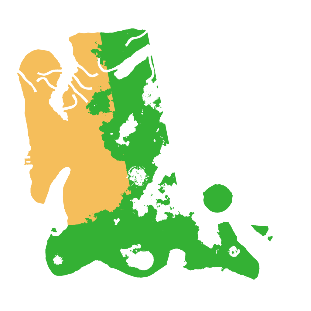 Biome Rust Map: Procedural Map, Size: 3000, Seed: 187