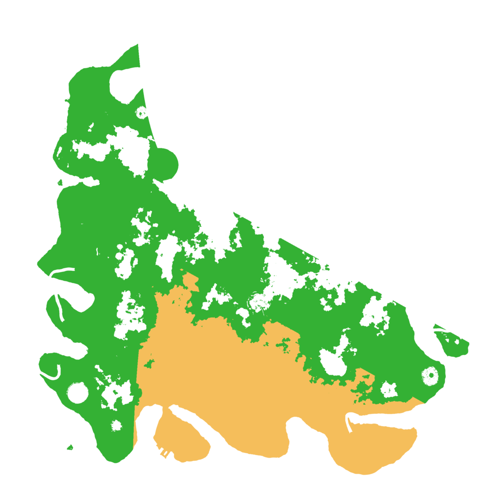 Biome Rust Map: Procedural Map, Size: 4250, Seed: 3644866