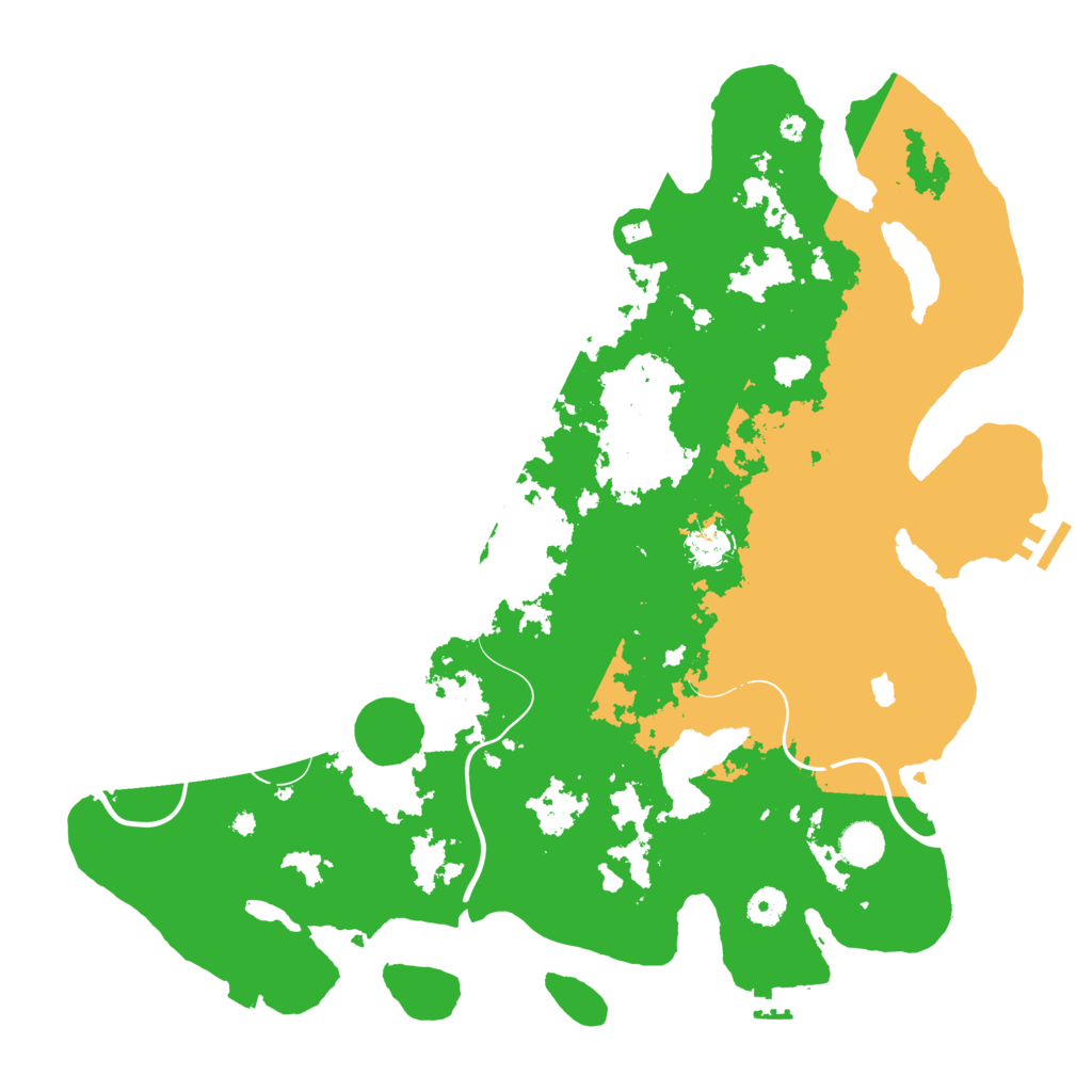 Biome Rust Map: Procedural Map, Size: 4250, Seed: 3360630