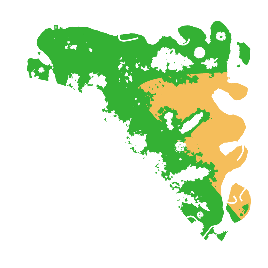 Biome Rust Map: Procedural Map, Size: 4250, Seed: 1119310