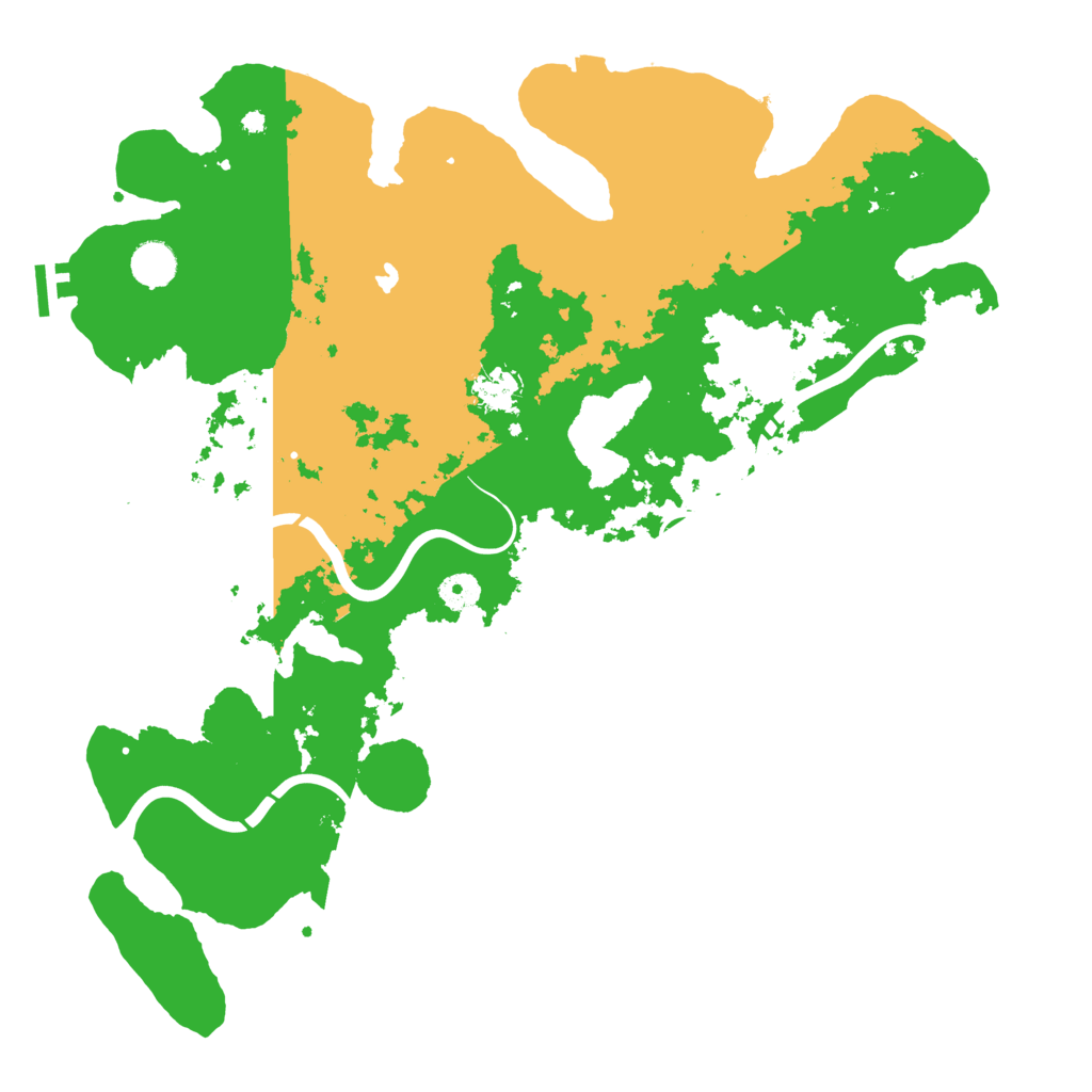 Biome Rust Map: Procedural Map, Size: 4250, Seed: 476512