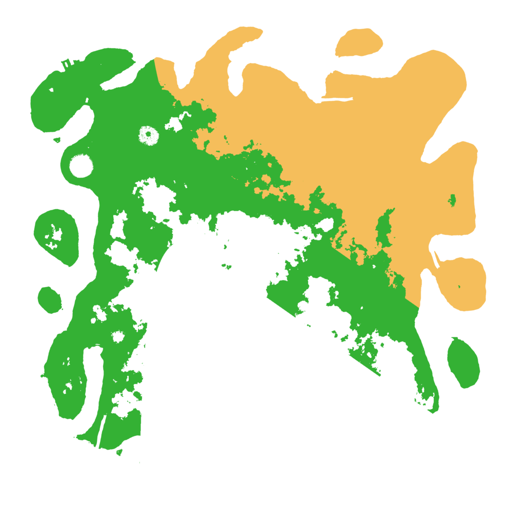 Biome Rust Map: Procedural Map, Size: 4000, Seed: 555555