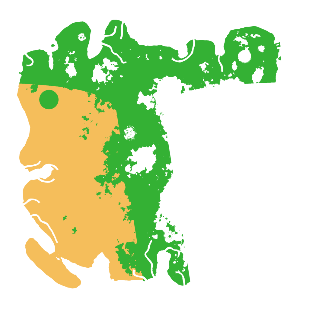 Biome Rust Map: Procedural Map, Size: 4250, Seed: 3070093