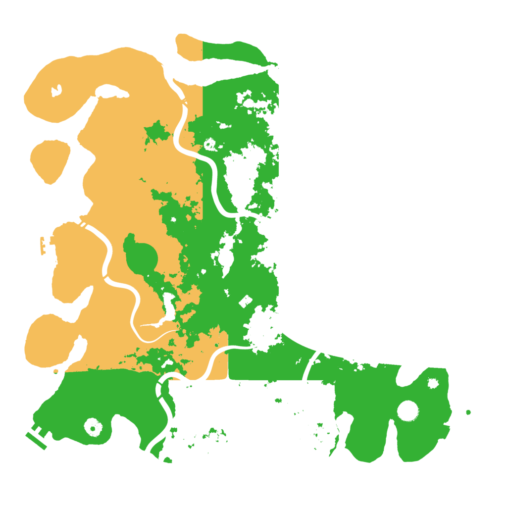 Biome Rust Map: Procedural Map, Size: 4250, Seed: 5640752