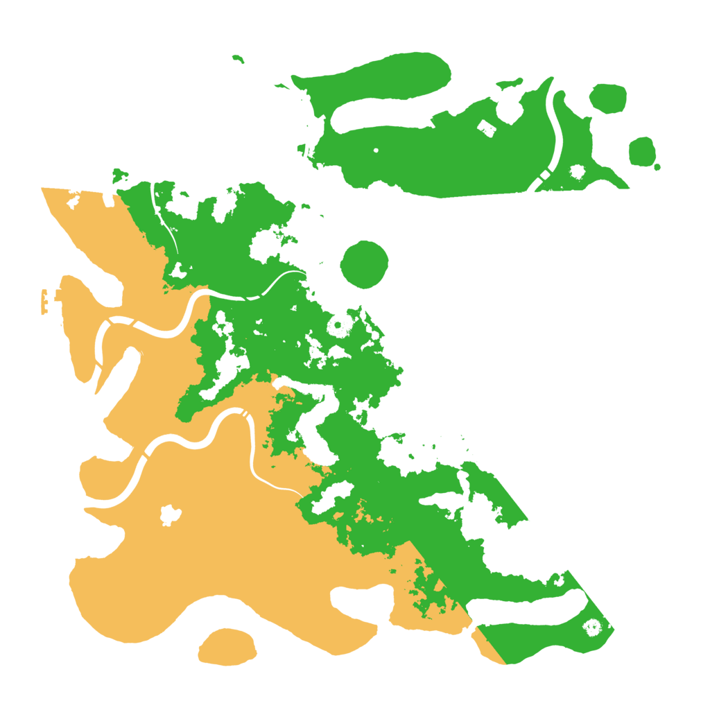 Biome Rust Map: Procedural Map, Size: 4250, Seed: 193483