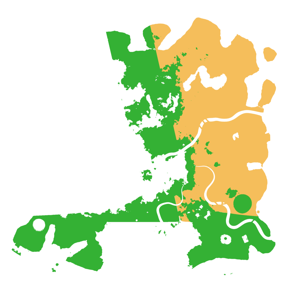 Biome Rust Map: Procedural Map, Size: 4250, Seed: 2130559