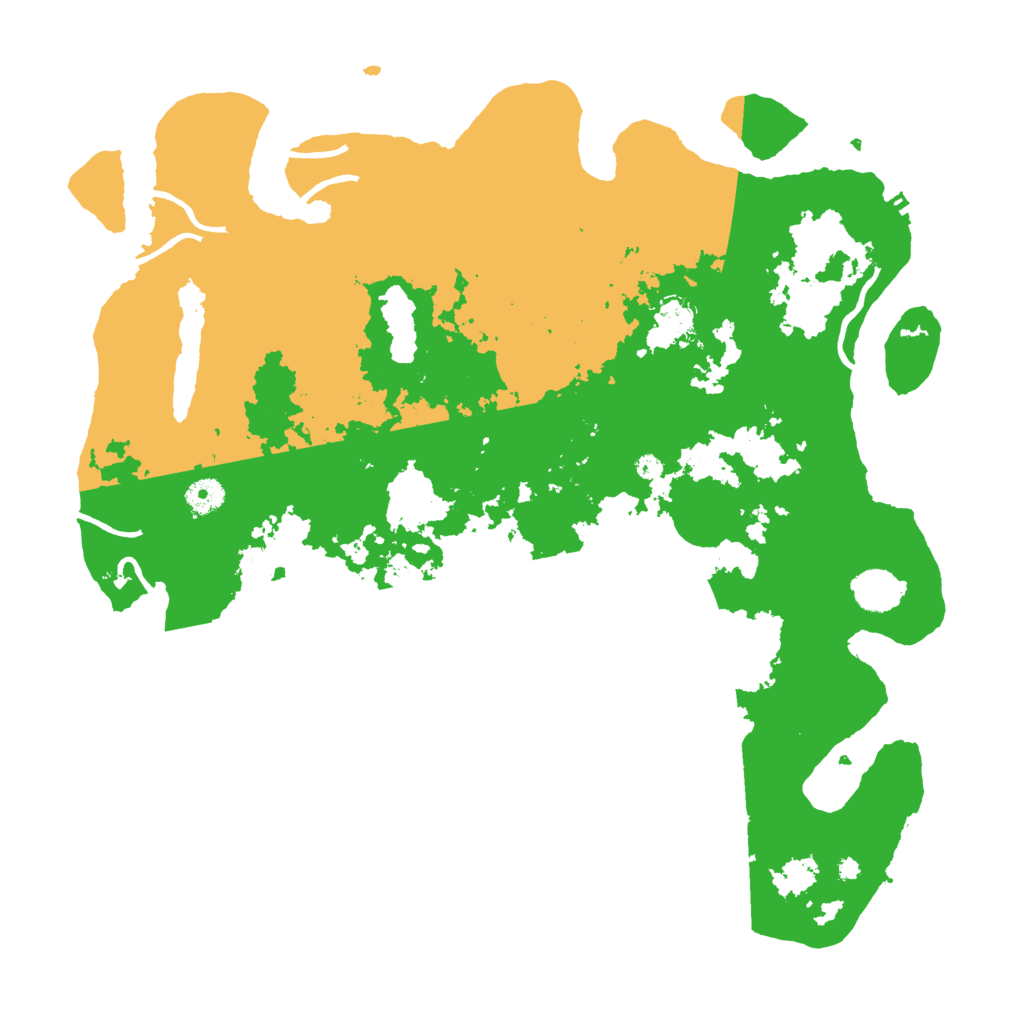 Biome Rust Map: Procedural Map, Size: 4250, Seed: 782218