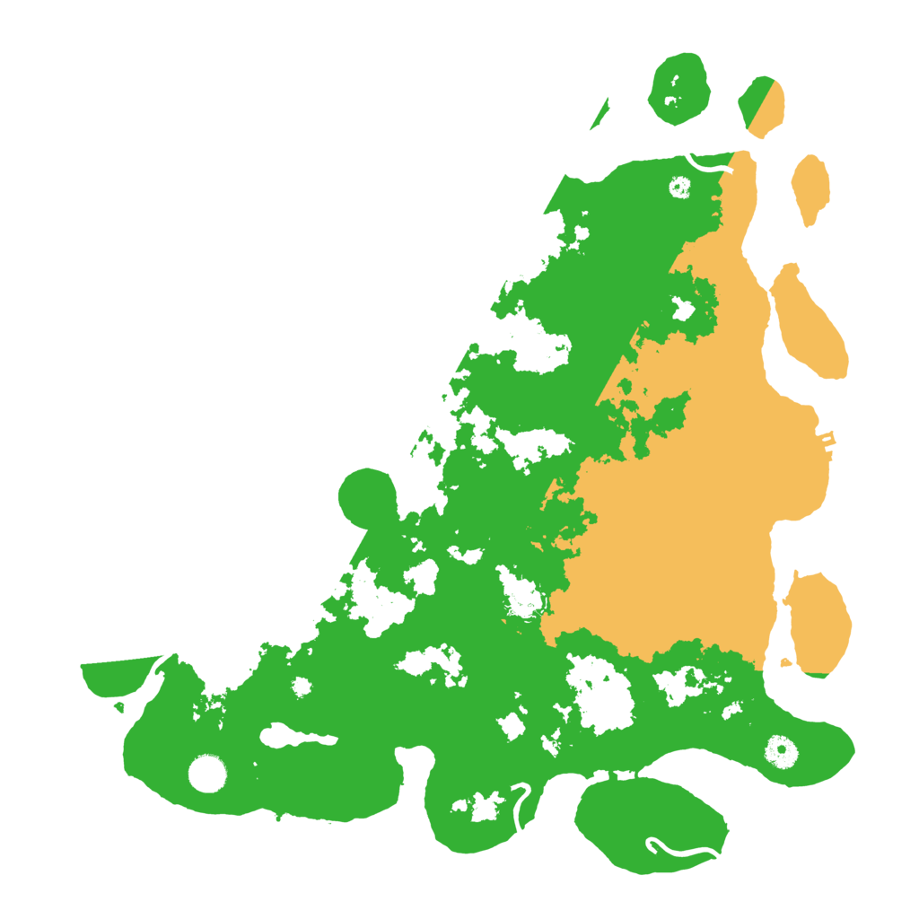 Biome Rust Map: Procedural Map, Size: 4250, Seed: 294380