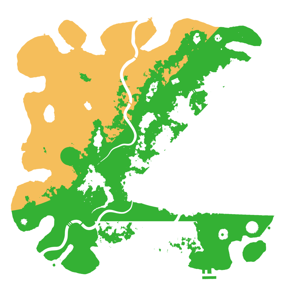 Biome Rust Map: Procedural Map, Size: 4250, Seed: 6059355